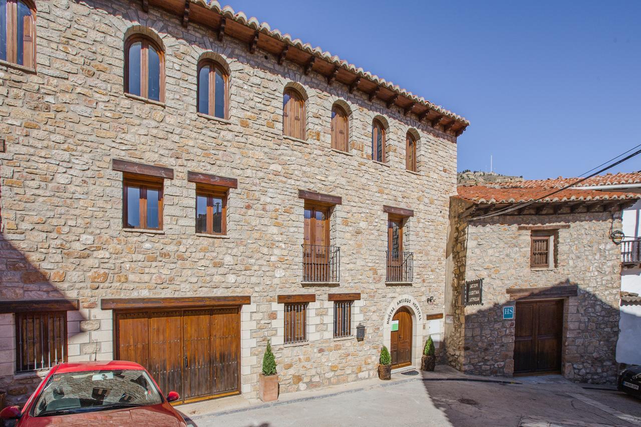 Hostal Antiguo Hospital Linares de Mora Zewnętrze zdjęcie