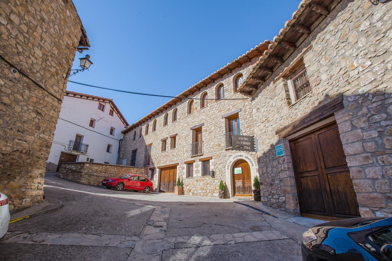 Hostal Antiguo Hospital Linares de Mora Zewnętrze zdjęcie